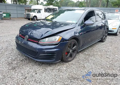 2016 Volkswagen Golf Gti Se 4-Door из США, поврежденный, VIN 3VW4T7AU9GM024952